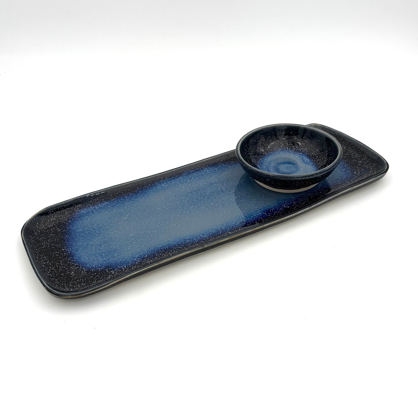 Serving Tray - Rectangular - Blue
