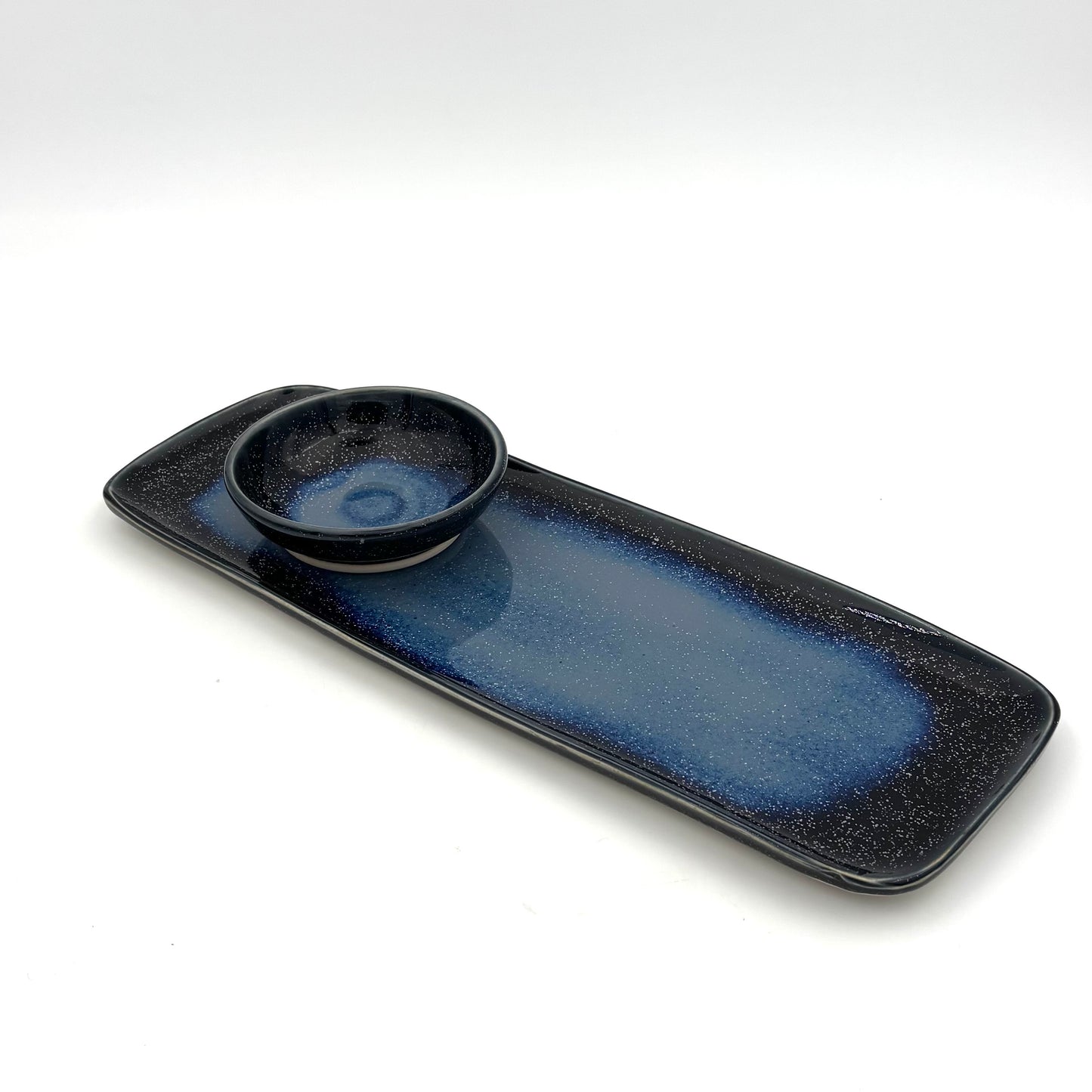 Serving Tray - Rectangular - Blue