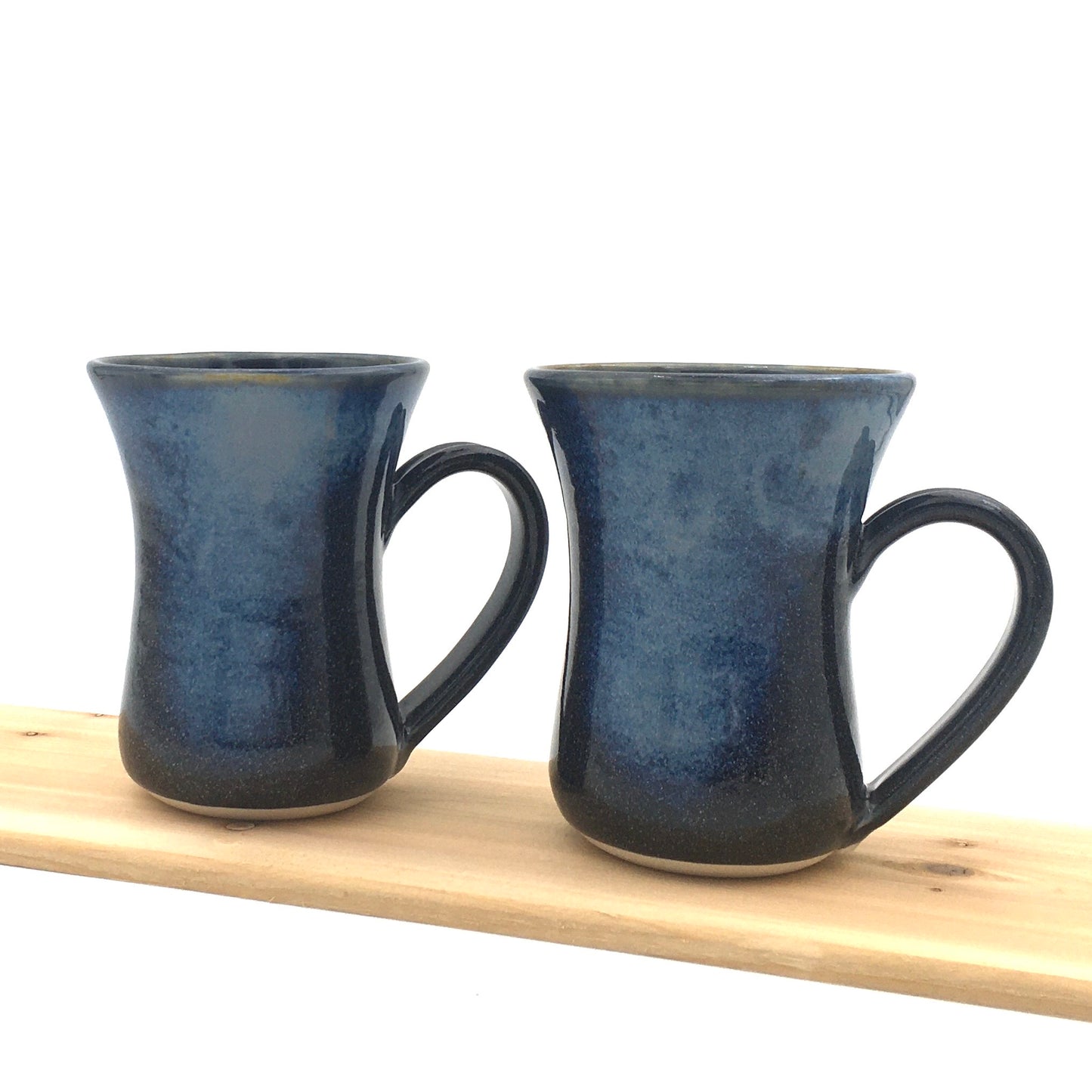 Pair of Flutie Mugs - Blue