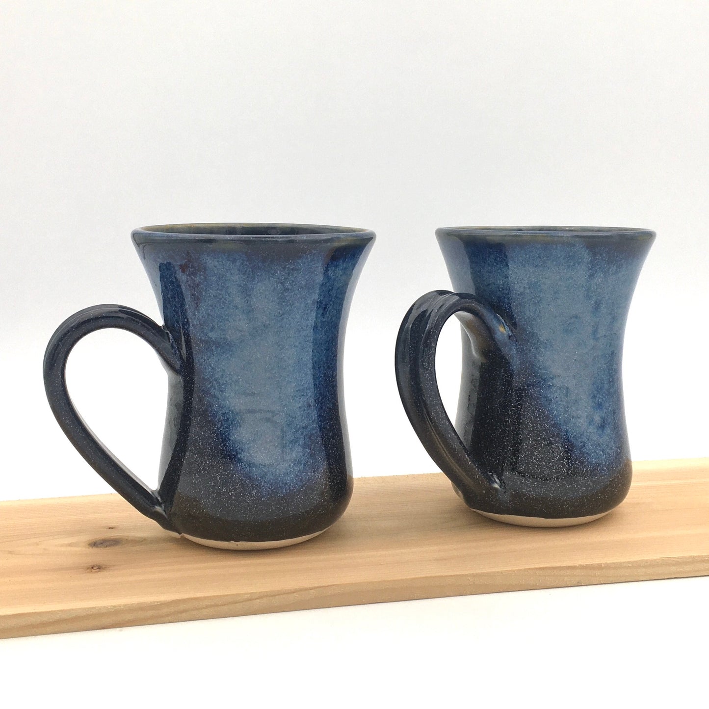 Pair of Flutie Mugs - Blue