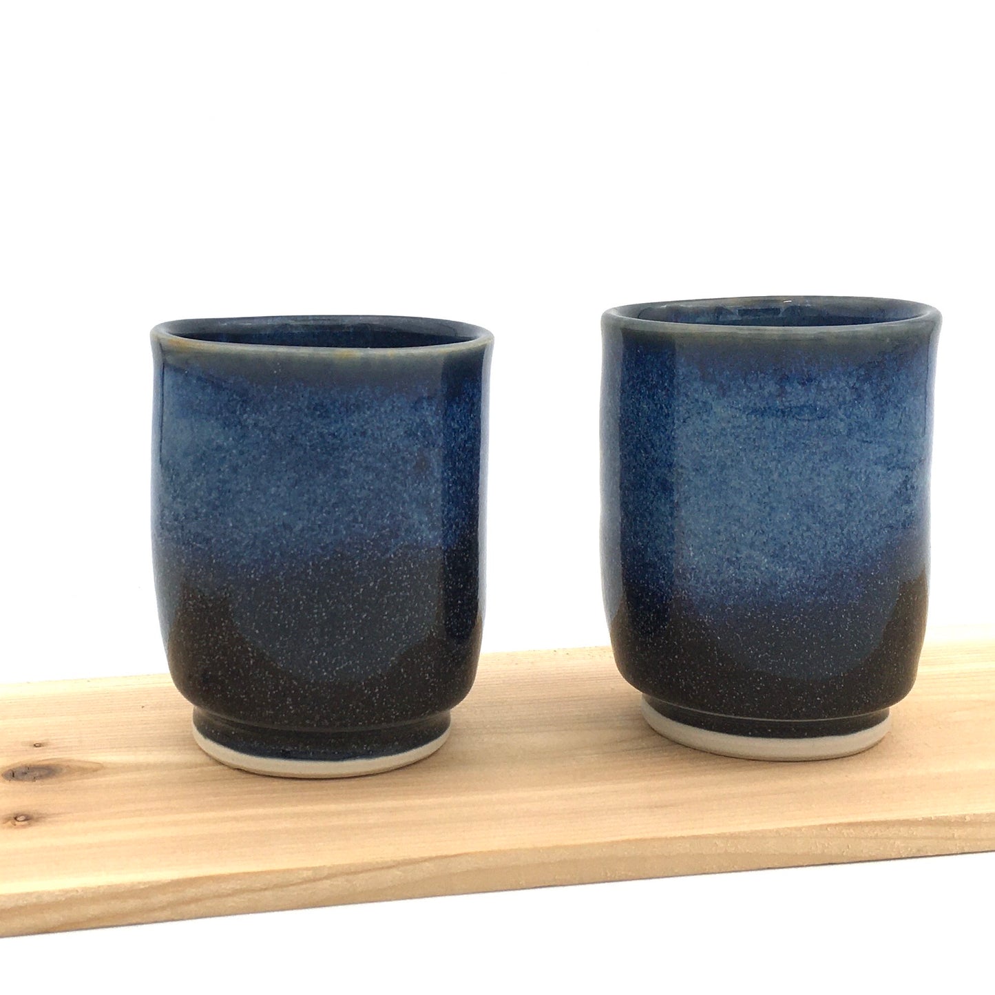 Pair of Wine Cups - Blue