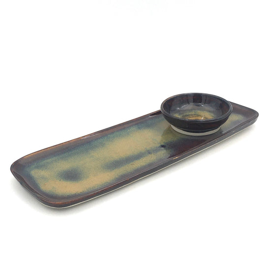 Serving Tray - Rectangular - Brown