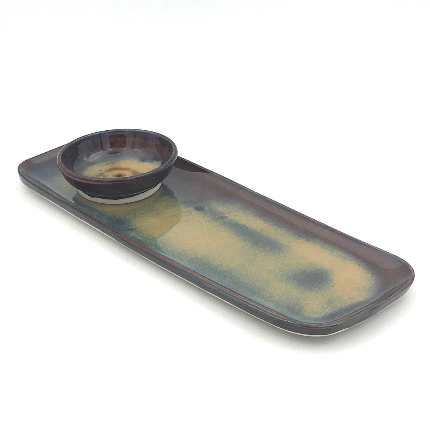 Serving Tray - Rectangular - Brown