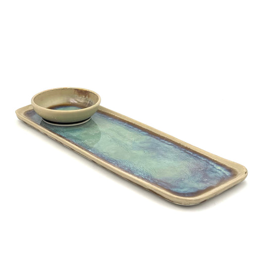 Serving Tray - Rectangular - Teal